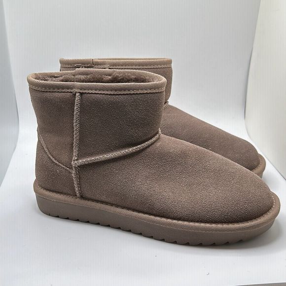 CUSHIONAIRE Shoes - CUSHIONAIRE Cozy Boot 7.5 TAUPE